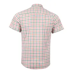 پیراهن چهارانه آستین کوتاه مردانه