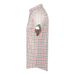 پیراهن چهارانه آستین کوتاه مردانه