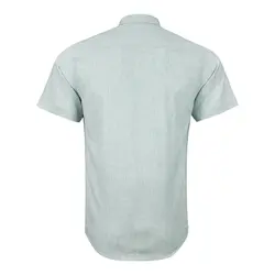 پیراهن لینن آستین کوتاه مردانه