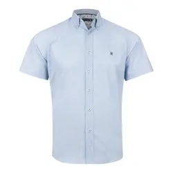 پیراهن لینن آستین کوتاه مردانه