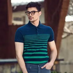 پولوشرت رینگر راه راه مردانه