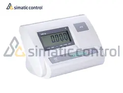 نمایشگر ترازو یاهوآ مدل +A12 با صفحه نمایش LCD با خروجی سریال RS232