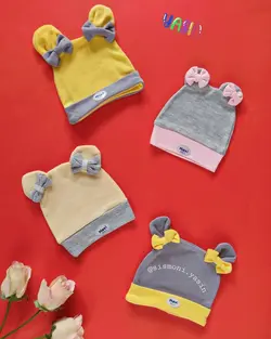 کلاه گوشدار پاپیونی ماوی