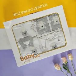 19 تکه بره جعبه‌ای baby set