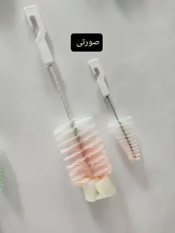 شیشه شور سر اسفنجی دوتایی