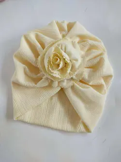 توربان حریر گلدار