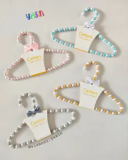 چوب لباسی مرواریدی