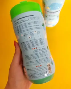 دستمال مرطوب پاک کننده کودک کانواس