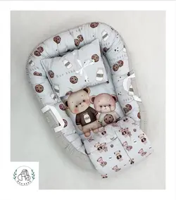 تشک گارد دار ۳ تکه خرس و کوکی bon bebe