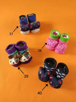 جوراب عروسکی کارتی