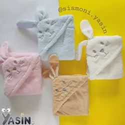 پتو خرگوشی دو رو مخمل کارامل طلقی