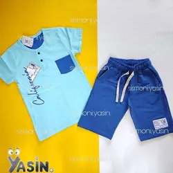 تیشرت و شلوارک نخی