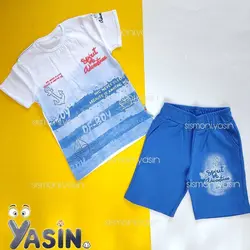 تیشرت و شلوارک نخی