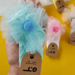 جوراب دخترانه توری G.T