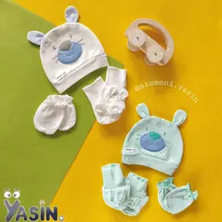ست کلاه، دستکش و پاپوش پسرانه