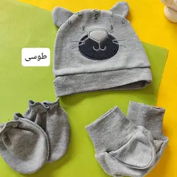 ست کلاه، دستکش و پاپوش پسرانه