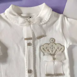 سرهمی سه تکه طرح تاج مرواریدی