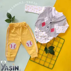 سه تکه پسرانه جلیقه، بادی، شلوار