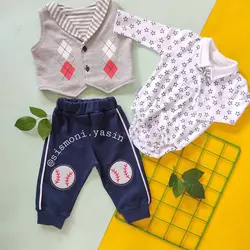 سه تکه پسرانه جلیقه، بادی، شلوار