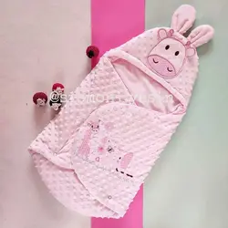 قنداق مخمل حبابی زرافه Baby tof