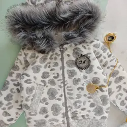 کاپشن و شلوار پلنگی