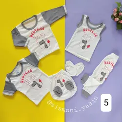 ست 5 تکه جعبه‌ای نادیا