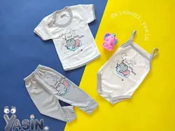 سرویس باز طرح فیل و ستاره و ماه