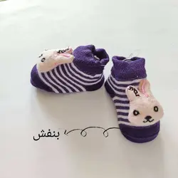 جوراب عروسکی رنگی