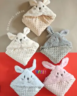 پتو مخمل تو پولشی خرگوشی آرامیس