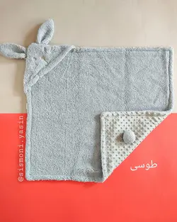 پتو مخمل تو پولشی خرگوشی آرامیس