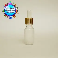 پت 18 میل دهانه 18 با میله قطره سفید طلایی خط دار وارداتی (100 عددی) - فروشگاه اینترنتی شهر پلاستیک | فروشگاه سیتی پلاست | ظروف داریی | انواع قطره چکان | ظروف آرایشی | ظروف آزمایشگاهی | انواع شیشه | انواع پت