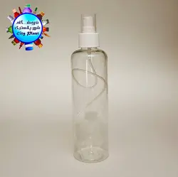 پت 250 میل گرد شفاف دهانه 24 با درب اسپری سفید (100 عددی) - فروشگاه اینترنتی شهر پلاستیک | فروشگاه سیتی پلاست | ظروف داریی | انواع قطره چکان | ظروف آرایشی | ظروف آزمایشگاهی | انواع شیشه | انواع پت