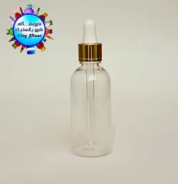 پت 30 میل دهانه 18 با میله قطره سفید طلایی خط دار وارداتی (100 عددی) - فروشگاه اینترنتی شهر پلاستیک | فروشگاه سیتی پلاست | ظروف داریی | انواع قطره چکان | ظروف آرایشی | ظروف آزمایشگاهی | انواع شیشه | انواع پت