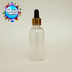 پت 50 میل دهانه 18 با میله قطره مشکی طلایی خط دار وارداتی (100 عددی) - فروشگاه اینترنتی شهر پلاستیک | فروشگاه سیتی پلاست | ظروف داریی | انواع قطره چکان | ظروف آرایشی | ظروف آزمایشگاهی | انواع شیشه | انواع پت