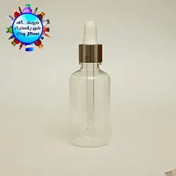پت 60 میل کنگره ای دهانه 18 با میله قطره سفید نقره ای وارداتی (100 عددی) - فروشگاه اینترنتی شهر پلاستیک | فروشگاه سیتی پلاست | ظروف داریی | انواع قطره چکان | ظروف آرایشی | ظروف آزمایشگاهی | انواع شیشه | انواع پت