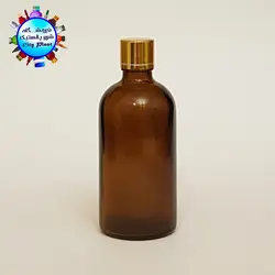 شیشه قطره 100 سی سی با درب ساده آبکاری طلایی وارداتی (90 عددی) - فروشگاه اینترنتی شهر پلاستیک | فروشگاه سیتی پلاست | ظروف داریی | انواع قطره چکان | ظروف آرایشی | ظروف آزمایشگاهی | انواع شیشه | انواع پت