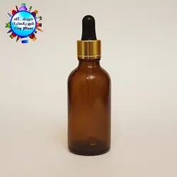 شیشه قطره 50 سی سی با میله قطره مشکی طلایی خط دار وارداتی (132 عددی) - فروشگاه اینترنتی شهر پلاستیک | فروشگاه سیتی پلاست | ظروف داریی | انواع قطره چکان | ظروف آرایشی | ظروف آزمایشگاهی | انواع شیشه | انواع پت