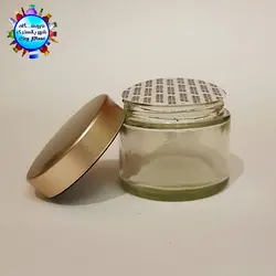 شیشه کرم 50 گرم شفاف با پلمپ خودچسب (135 عددی) - فروشگاه اینترنتی شهر پلاستیک | فروشگاه سیتی پلاست | ظروف داریی | انواع قطره چکان | ظروف آرایشی | ظروف آزمایشگاهی | انواع شیشه | انواع پت