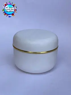قوطی کرم سفید حلقه طلایی 20 گرم وارداتی (50 عددی) - فروشگاه اینترنتی شهر پلاستیک | فروشگاه سیتی پلاست | ظروف داریی | انواع قطره چکان | ظروف آرایشی | ظروف آزمایشگاهی | انواع شیشه | انواع پت