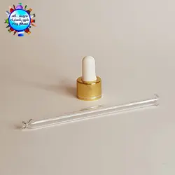 میله قطره آبکاری طلایی سفید خط دار 11.1 سانتی متر (100 عددی) - فروشگاه اینترنتی شهر پلاستیک | فروشگاه سیتی پلاست | ظروف داریی | انواع قطره چکان | ظروف آرایشی | ظروف آزمایشگاهی | انواع شیشه | انواع پت