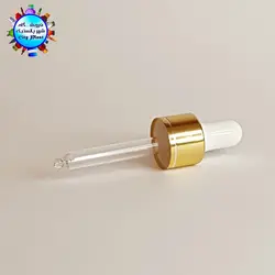 میله قطره آبکاری طلایی سفید خط دار 6.2 سانتی متر (100 عددی) - فروشگاه اینترنتی شهر پلاستیک | فروشگاه سیتی پلاست | ظروف داریی | انواع قطره چکان | ظروف آرایشی | ظروف آزمایشگاهی | انواع شیشه | انواع پت
