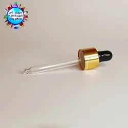 میله قطره آبکاری طلایی مشکی خط دار 7.7 سانتی متر (100 عددی) - فروشگاه اینترنتی شهر پلاستیک | فروشگاه سیتی پلاست | ظروف داریی | انواع قطره چکان | ظروف آرایشی | ظروف آزمایشگاهی | انواع شیشه | انواع پت