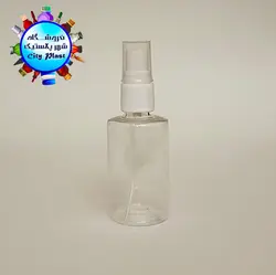 پت 60 میل گرد دهانه 18 با درب اسپری سفید وارداتی (100 عددی) - فروشگاه اینترنتی شهر پلاستیک | فروشگاه سیتی پلاست | ظروف داریی | انواع قطره چکان | ظروف آرایشی | ظروف آزمایشگاهی | انواع شیشه | انواع پت