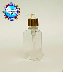 پت 120 میل کتابی شفاف دهانه 28 با غلیظ پاش سفید طلایی (100 عددی) - فروشگاه اینترنتی شهر پلاستیک | فروشگاه سیتی پلاست | ظروف داریی | انواع قطره چکان | ظروف آرایشی | ظروف آزمایشگاهی | انواع شیشه | انواع پت