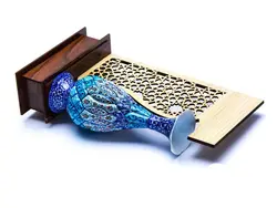 تندیس گلدان میناکاری - سوغات مادرجون