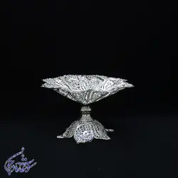 شیرینی خوری ملیله کاری مدل 8پر قلدار سایز کوچک - سوغات مادرجون