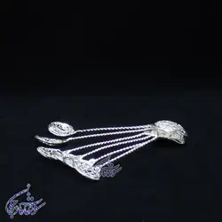 قاشق شربتخوری ملیله کاری - سوغات مادرجون