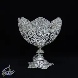 کاسه آجیل شش پر ملیله کاری سایز 6 : - سوغات مادرجون