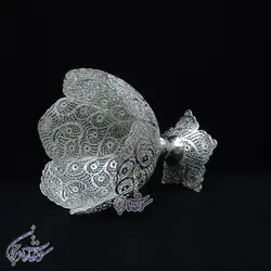 کاسه آجیل شش پر ملیله کاری سایز 6 : - سوغات مادرجون