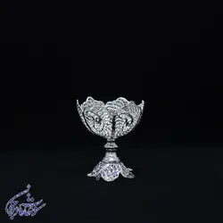 کاسه آجیل هفت سینی پایه ملیله سایز 1 - سوغات مادرجون